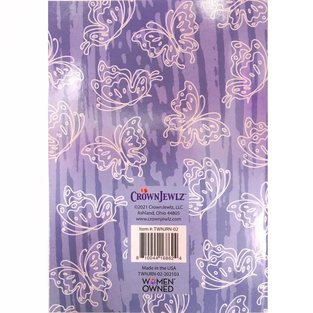 Purple Butterfly Notebook
